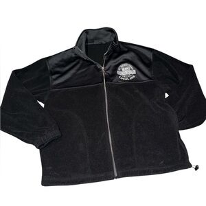 AKWA Classic Women’s Black National Postal Mail Handlers Fleece Jacket Sz Small
